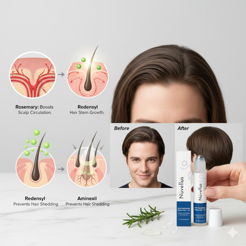 Nuvellus™ Advanced Hair Growth Roll-On Serum